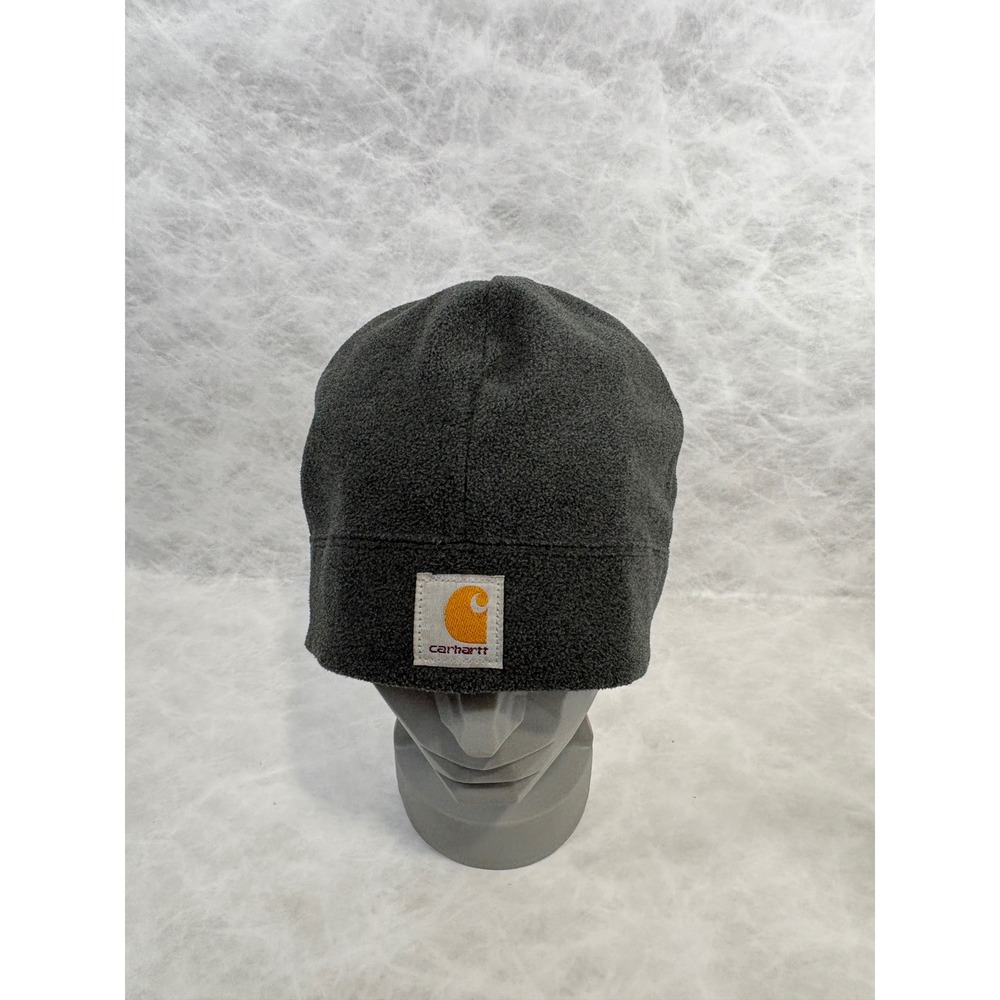 Carhartt‎ Mens Fleece Beanie Hat Charcoal Grey A207 CHH One Size OSFA Workwear